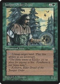 Juniper Order Druid - Ice Age - Magic: The Gathering card