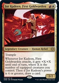 Jor Kadeen, First Goldwarden - Phyrexia: All Will Be One - Magic: The Gathering card