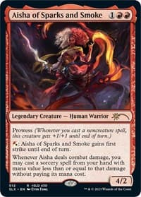 Aisha of Sparks and Smoke - SLX Cards - Magic: The Gathering card