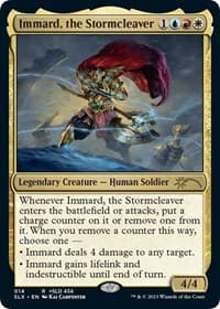 Immard, the Stormcleaver - SLX Cards - Magic: The Gathering card