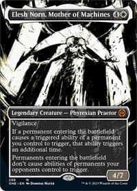 Elesh Norn, Mother of Machines (Showcase) - Phyrexia: All Will Be One - Magic: The Gathering card