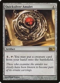 Quicksilver Amulet - Magic 2012 (M12) - Magic: The Gathering card