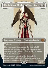 Elesh Norn, Mother of Machines (Concept Praetor) - Phyrexia: All Will Be One - Magic: The Gathering card