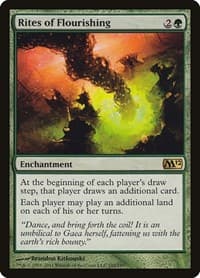 Rites of Flourishing - Magic 2012 (M12) - Magic: The Gathering card