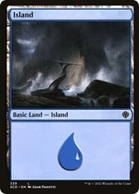 Island (339) - Starter Commander Decks - Magic: The Gathering card