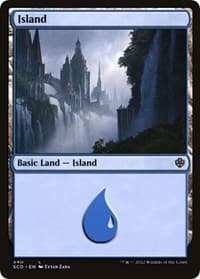 Island (340) - Starter Commander Decks - Magic: The Gathering card