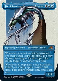 Jin-Gitaxias, Progress Tyrant (Concept Praetor) - Phyrexia: All Will Be One - Magic: The Gathering card