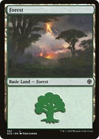 Forest (352) - Starter Commander Decks - Magic: The Gathering card
