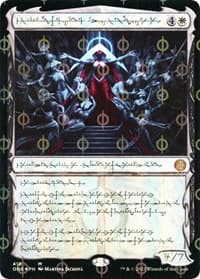 Elesh Norn, Mother of Machines (Phyrexian) (Step-and-Compleat Foil) - Phyrexia: All Will Be One - Magic: The Gathering card