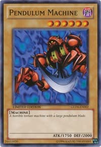 Pendulum Machine - Gold Series 4: Pyramids Edition - YuGiOh card