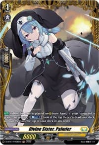 Divine Sister, Palmier (FR) - D-BT07: Raging Flames Against Emerald Storm - Cardfight Vanguard card