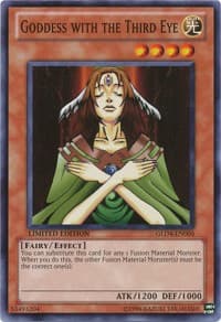 Goddess with the Third Eye - Gold Series 4: Pyramids Edition - YuGiOh card