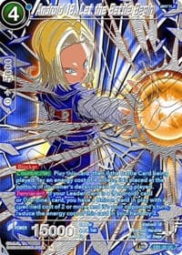 Android 18, Let the Battle Begin - Collector's Selection Vol. 3 - Dragon Ball Super: Masters card