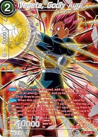 Vegeta, Godly Aura - Collector's Selection Vol. 3 - Dragon Ball Super: Masters card