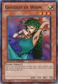 Goddess of Whim - Gold Series 4: Pyramids Edition - YuGiOh card