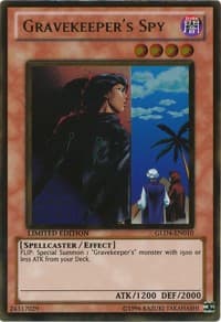 Gravekeeper's Spy - Gold Series 4: Pyramids Edition - YuGiOh card