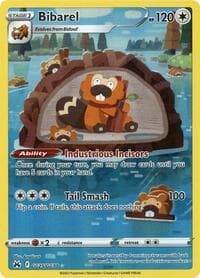 Bibarel - SWSH: Crown Zenith: Galarian Gallery - Pokemon card