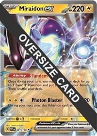 Miraidon ex - Jumbo Cards - Pokemon card