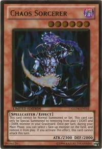 Chaos Sorcerer - Gold Series 4: Pyramids Edition - YuGiOh card