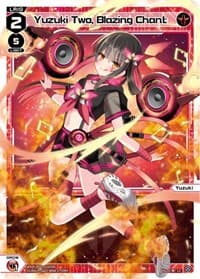 Yuzuki Two, Blazing Chant - Welcome Back Diva -selector- - WIXOSS card