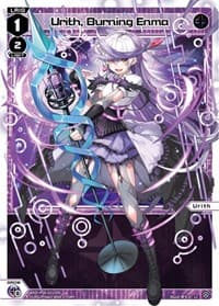 Urith, Burning Enma - Welcome Back Diva -selector- - WIXOSS card
