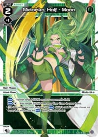 Midoriko, Half - Moon - Welcome Back Diva -selector- - WIXOSS card