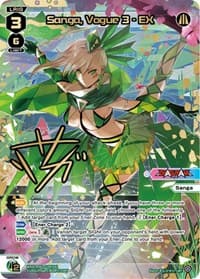 Sanga, Vogue 3 - EX (LRP) - Welcome Back Diva -selector- - WIXOSS card