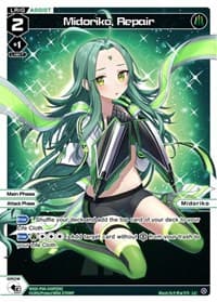 Midoriko, Repair (Parallel Foil) - Welcome Back Diva -selector- - WIXOSS card