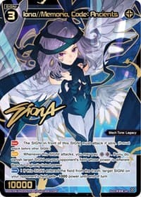 Iona//Memoria, Code: Ancients (SRP) - Welcome Back Diva -selector- - WIXOSS card
