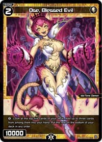 Ose, Blessed Evil (Parallel Foil) - Welcome Back Diva -selector- - WIXOSS card