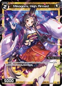 Mikagami, High Armed (Parallel Foil) - Welcome Back Diva -selector- - WIXOSS card