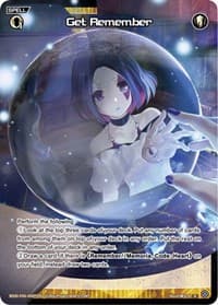 Get Remember (Parallel Foil) - Welcome Back Diva -selector- - WIXOSS card