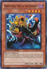 Prometheus, King of the Shadows - Gold Series 4: Pyramids Edition - YuGiOh card