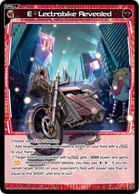 E - Lectrobike Revealed (Parallel Foil) - Welcome Back Diva -selector- - WIXOSS card