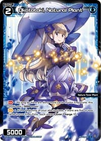 Okatotoki, Natural Plant (Parallel Foil) - Welcome Back Diva -selector- - WIXOSS card