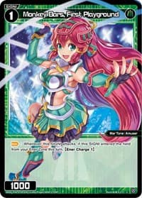 Monkey Bars, First Playground (Parallel Foil) - Welcome Back Diva -selector- - WIXOSS card