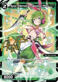 Aiyai//Memoria, Second Play (Parallel Foil) - Welcome Back Diva -selector- - WIXOSS card