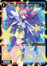 Sea Star, Phantom Aquatic Beast (Parallel Foil) - Welcome Back Diva -selector- - WIXOSS card