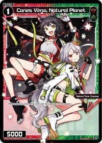 Canes Vena, Natural Planet (Parallel Foil) - Welcome Back Diva -selector- - WIXOSS card