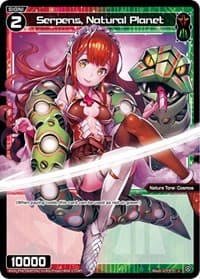 Serpens, Natural Planet (Parallel Foil) - Welcome Back Diva -selector- - WIXOSS card