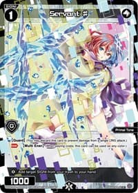 Servant # (Parallel Foil) - Welcome Back Diva -selector- - WIXOSS card