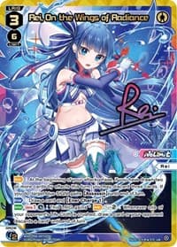Rei, On the Wings of Radiance (UR) - Welcome Back Diva -selector- - WIXOSS card