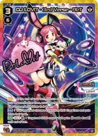 DJ LOVIT - 3rd Verse - ALT (UR) - Welcome Back Diva -selector- - WIXOSS card