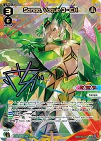 Sanga, Vogue 3 - EX (UR) - Welcome Back Diva -selector- - WIXOSS card
