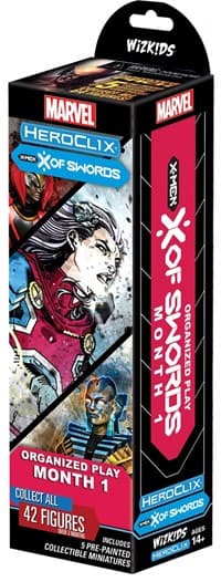 X-Men: X of Swords Organized Play Booster Pack (Month 1) - X-Men: X of Swords - Heroclix card