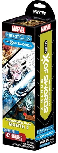 X-Men: X of Swords Organized Play Booster Pack (Month 2) - X-Men: X of Swords - Heroclix card