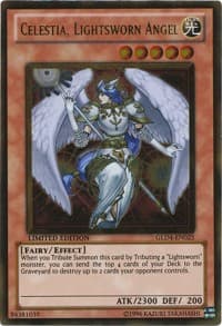 Celestia, Lightsworn Angel - Gold Series 4: Pyramids Edition - YuGiOh card