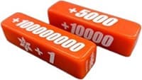 Red Power Counter (Set of 2) - Cardfight!! Vanguard Counters - Life Counters card