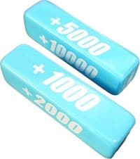 Light Blue Power Counter (Set of 2) - Cardfight!! Vanguard Counters - Life Counters card