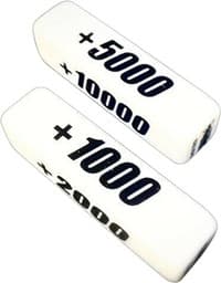 White Power Counter (Set of 2) - Cardfight!! Vanguard Counters - Life Counters card
